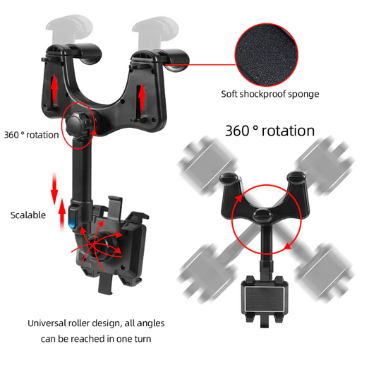Soporte Para Coche 360º Maleable
