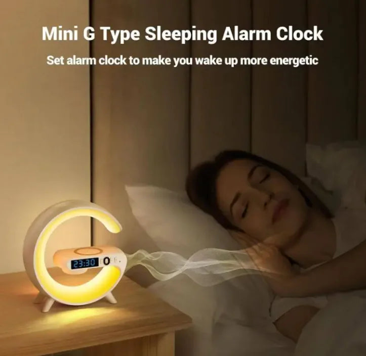 Lámpara Inteligente 3-en-1 con Altavoz Bluetooth