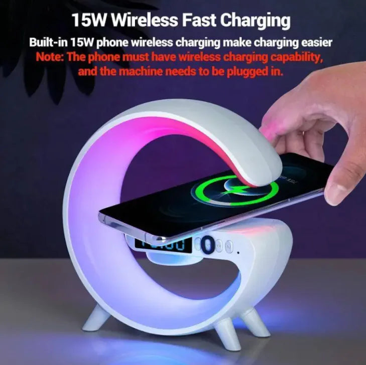 Lámpara Inteligente 3-en-1 con Altavoz Bluetooth